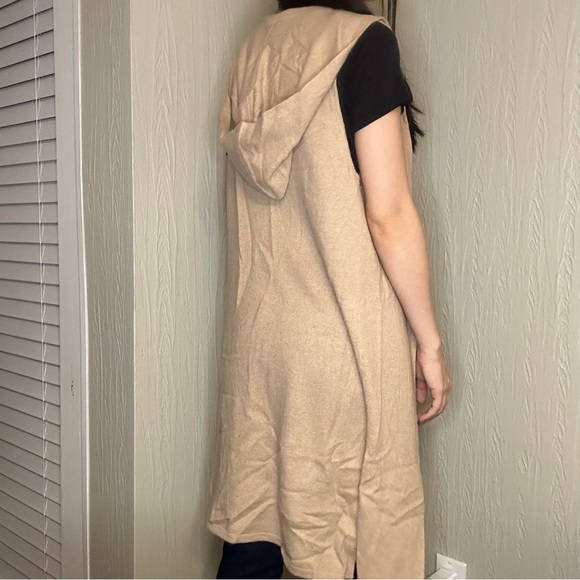 CYNTHIA ROWLEY cashmere cardigan vest - Picture 3 of 8